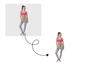 Simple image masking for clean product and model cutouts