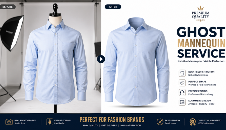 Ghost Mannequin Service: The Complete Guide for Fashion eCommerce Success