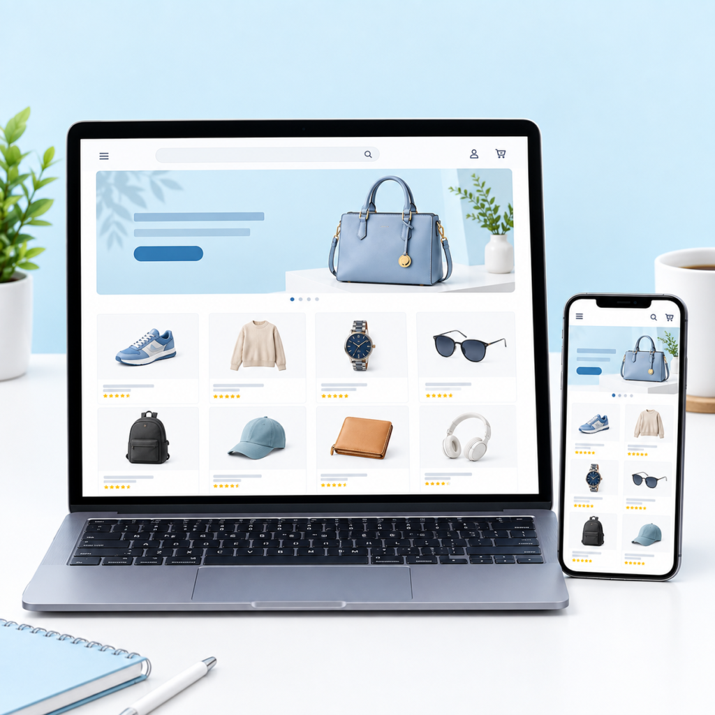 E-commerce photo editing services icon