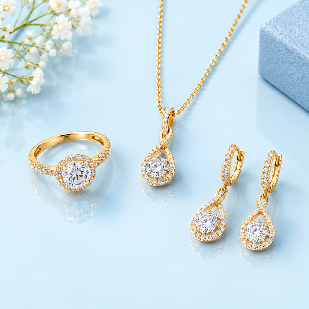 Jewelry and luxury photo editing services icon