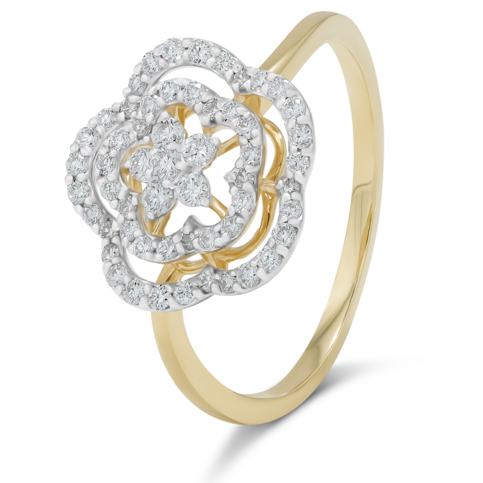 After: retouched gold jewelry