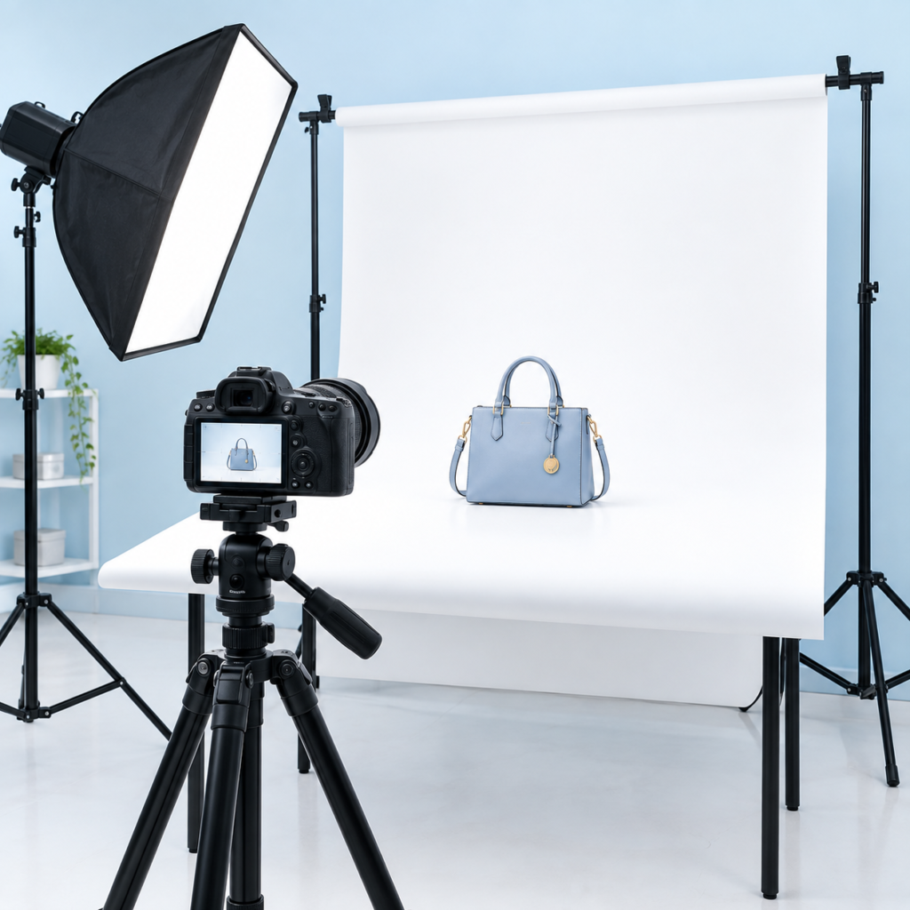 Product photography editing services icon